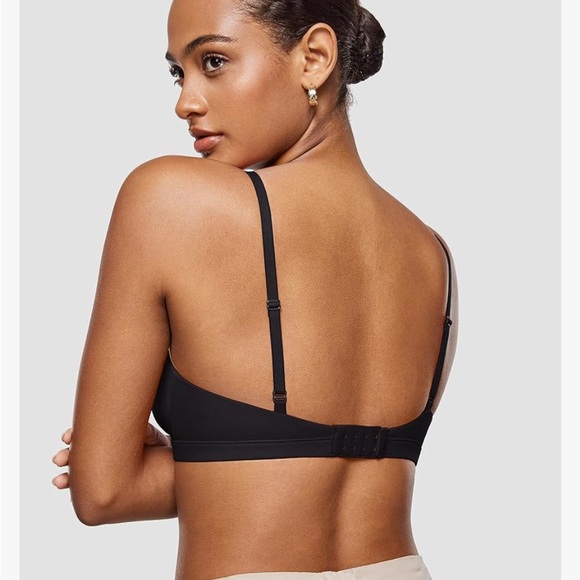 Inlyric Women's Inbarely Triangle Bralette Comfortable Unlined Smoothing Bra L - Picture 5 of 9